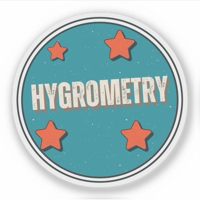 Hygrometry Sticker (Front)