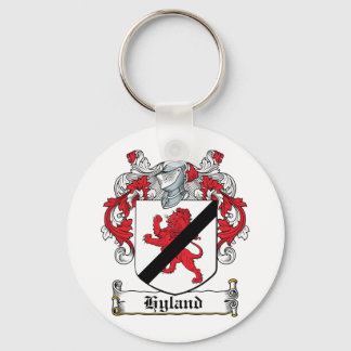 Hyland Family Crest Keychain