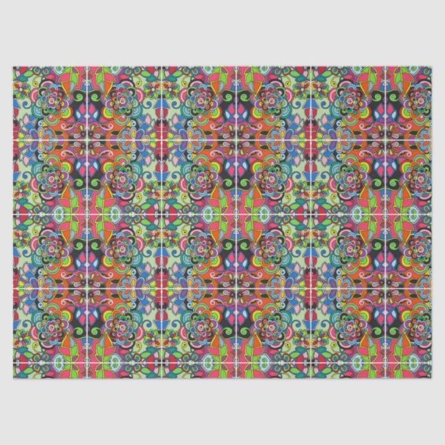 hymn for the weekend tissue paper (Front)