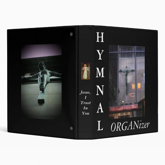 Hymnal Organizer 3 Ring Binder (Background)