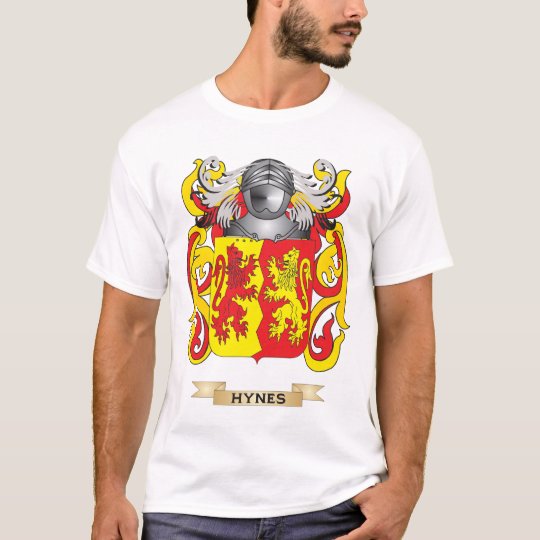 Hynes Coat of Arms (Family Crest) T-Shirt
