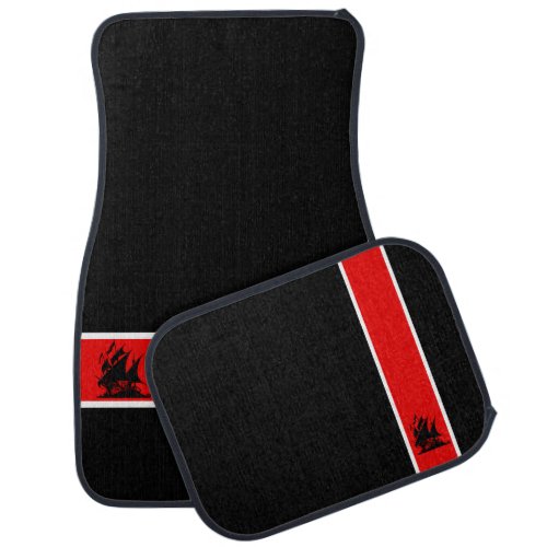 Hypebeast PirateShip Car Floor Mat