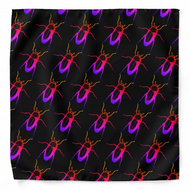 Hypebeast print Bug Bandana (Front)