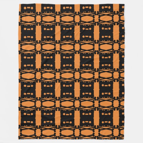 Hypebeast robot fleece blanket