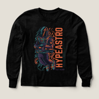 Hyper Astro Space Graphic | Streetwear Tri-Blend Shirts