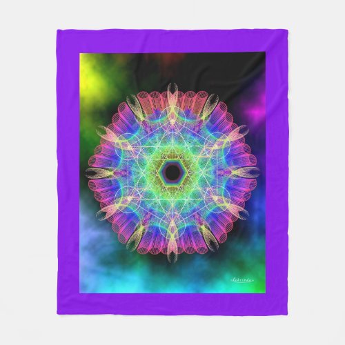 Hyper_Aware Fleece Blanket