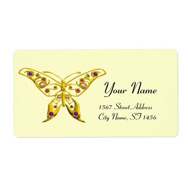 HYPER BUTTERFLY  Cream Label (Front)
