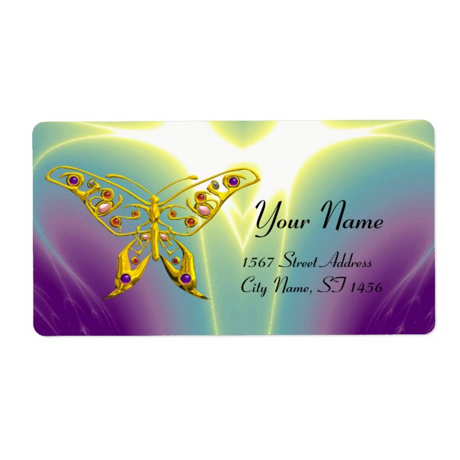 HYPER BUTTERFLY LABEL (Front)