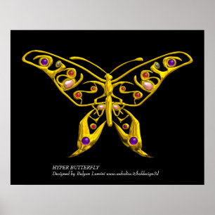 HYPER BUTTERFLY POSTER