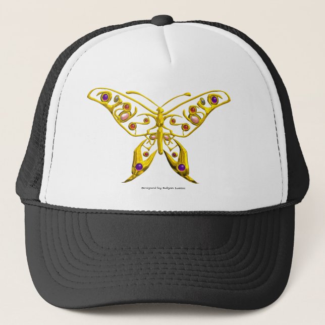HYPER BUTTERFLY TRUCKER HAT (Front)