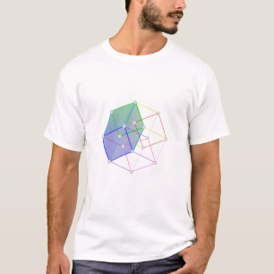 Hyper Cube 2 -- cool science in 4D! T-Shirt