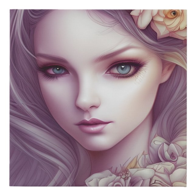 Hyper Detailed Realistic Full Body Cat  Faux Canvas Print (Front)