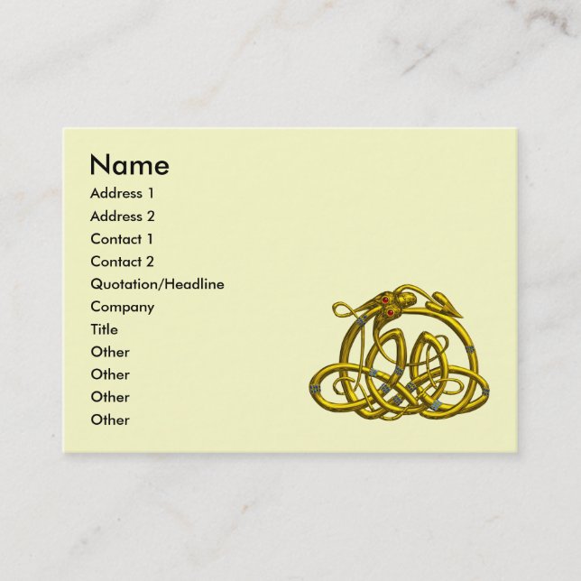 HYPER DRAGON BUSINESS CARD (Front)