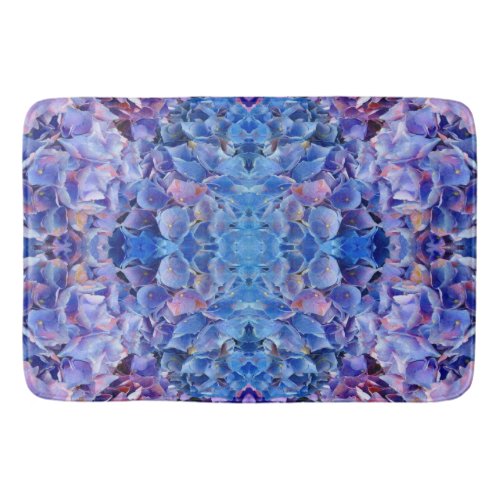 Hyper Hydrangeas Blue Flowers Stand Up Desk Mat