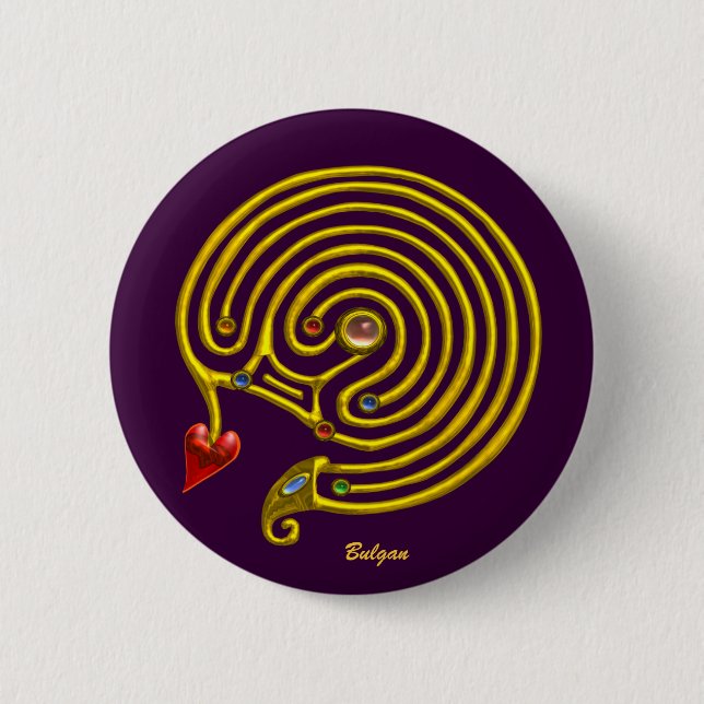 HYPER LABIRINTH BUTTON (Front)