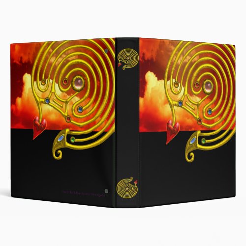 HYPER LABYRINTH 3 RING BINDER