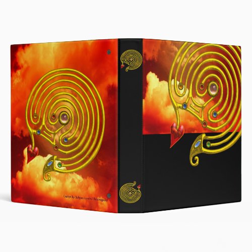 HYPER LABYRINTH 3 RING BINDER