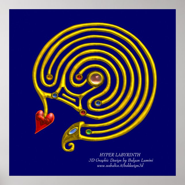 HYPER LABYRINTH POSTER (Front)