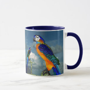 HYPER PARROTS / BLUE ARA MUG