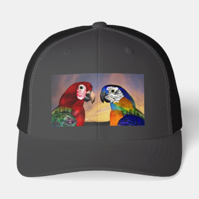 HYPER PARROTS /RED AND BLUE ARA (Front)