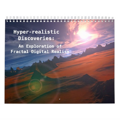 Hyper_realistic Discoveries Standard Calendar