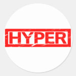 Hyper Stamp Classic Round Sticker