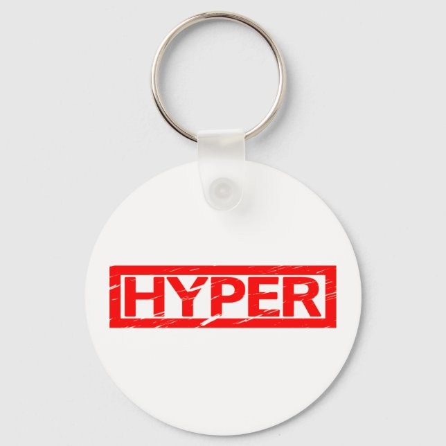 Hyper Stamp Keychain (Front)