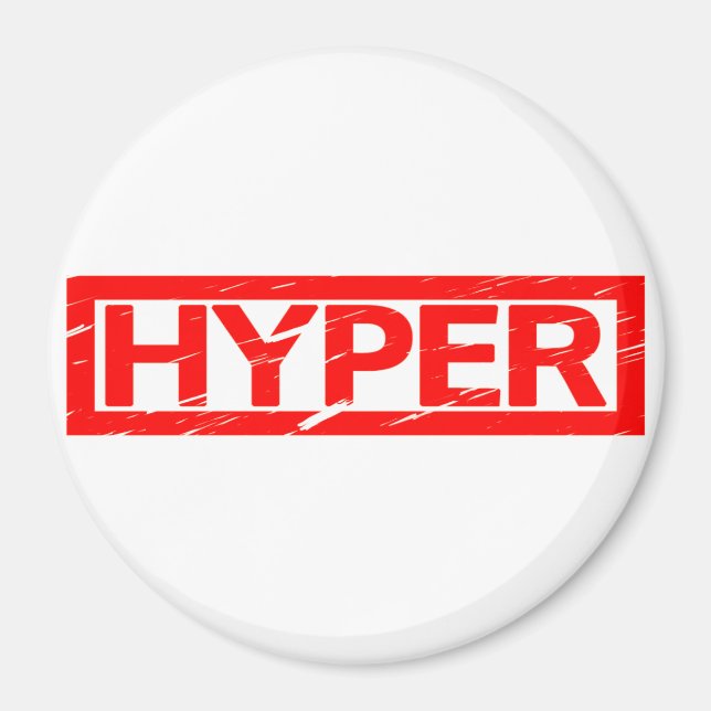 Hyper Stamp Magnet (Front)