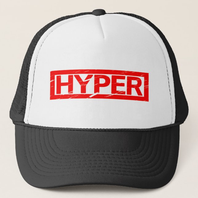 Hyper Stamp Trucker Hat (Front)