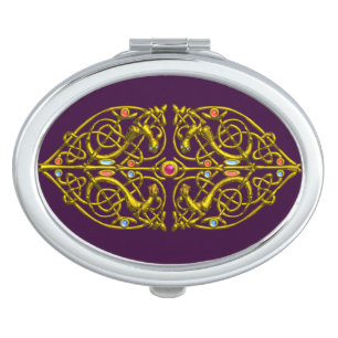 HYPER VALENTINE HEARTS Purple Mirror For Makeup