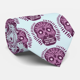 Hyperbole Funny ENGLISH LANGUAGE Neck Tie