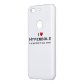 Hyperbole wordplay cellphone case (Back/Left)