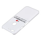Hyperbole wordplay cellphone case (Top)