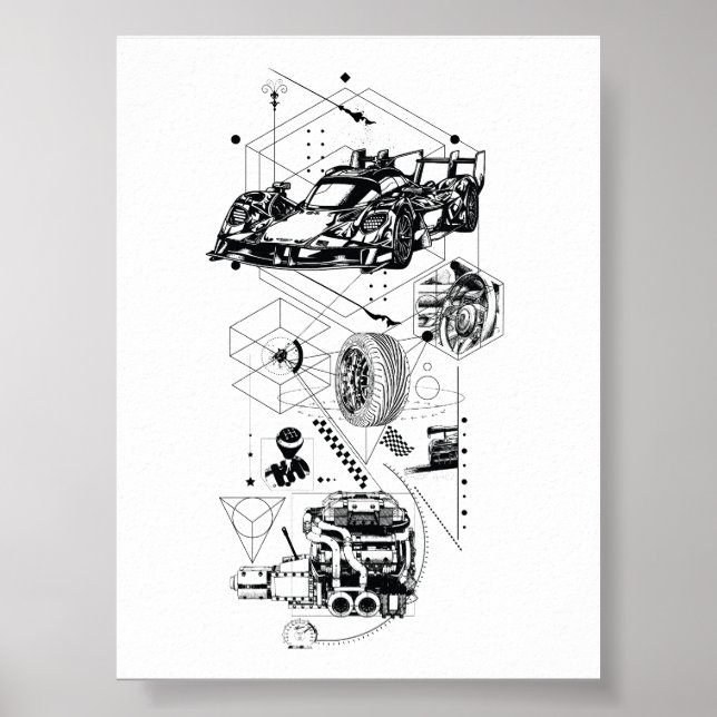 Hypercar Poster (Front)