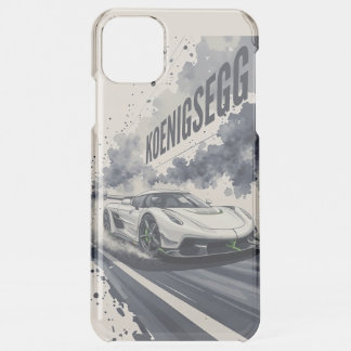 Hypercar Speed Smoke Racing Phone Case