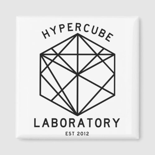 Hypercube Logotif Magnet