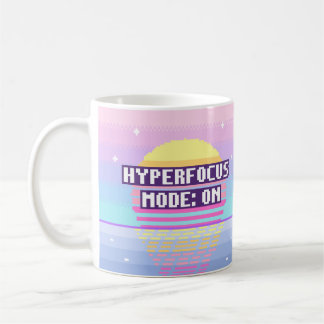 Hyperfocus Mode: On Neurodivergent Pixel Mug