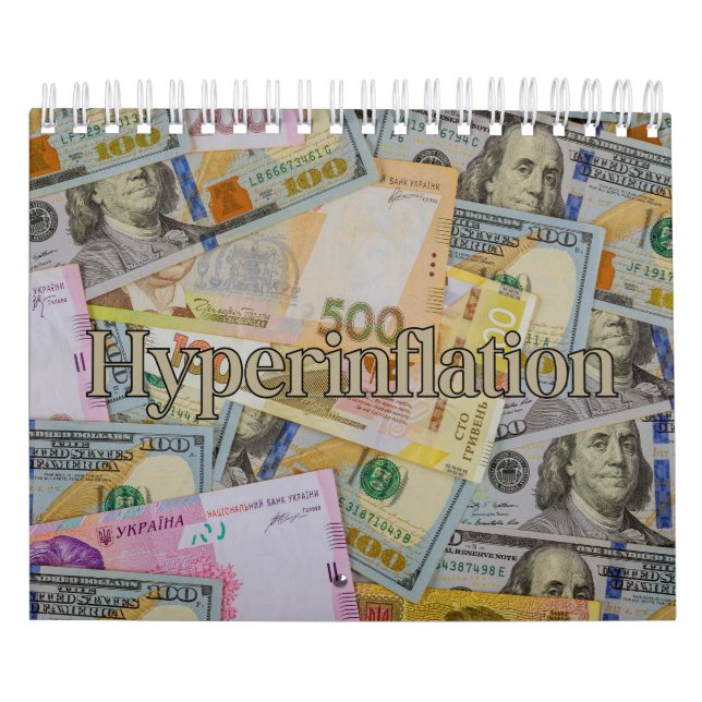 Hyperinflation Currency Collection Wall Calendar (Cover)