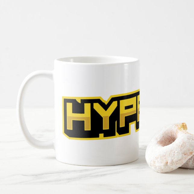 HYPERION, le café des héros ! Coffee Mug (With Donut)