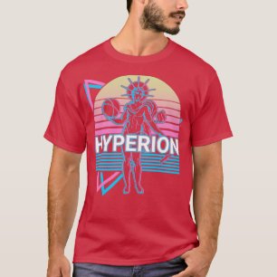 Hyperion Titan God Ancient Greek Mythology Retro T-Shirt