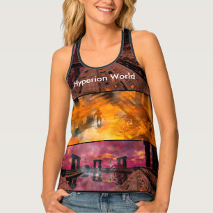 HYPERION WORLD SCIENCE FICTION Scifi Tank Top