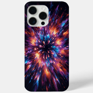 Hypernova Camo, Glowing Camouflage, Starburst iPhone 15 Pro Max Case