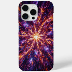 Hypernova Camo, Glowing Camouflage, Starburst iPhone 15 Pro Max Case