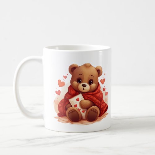 hyperrealistic Teddy Bear Coffee Mug