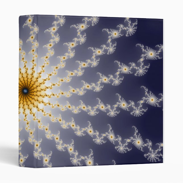 Hyperspace - Fractal 3 Ring Binder (Front/Spine)