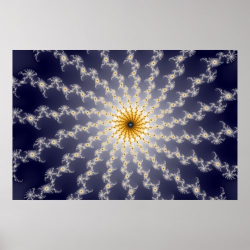 Hyperspace _ Fractal Poster