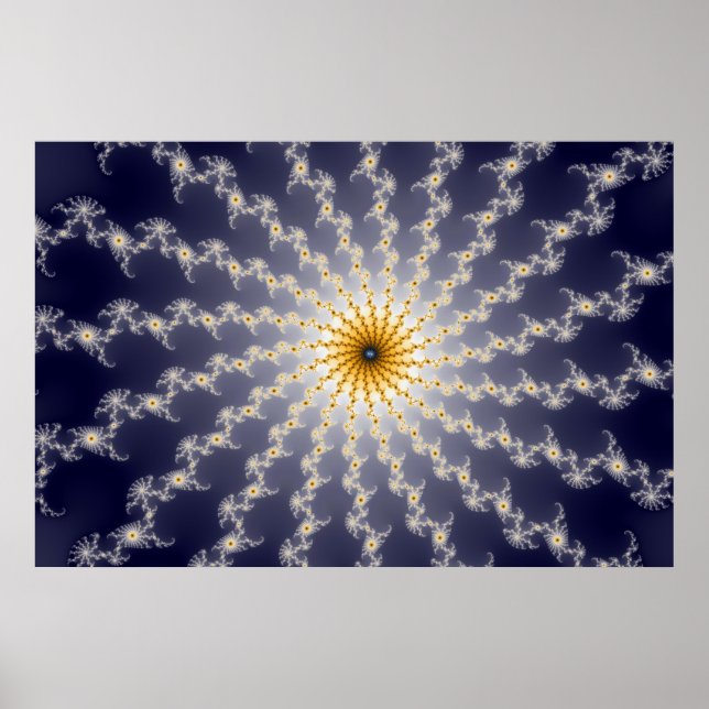 Hyperspace - Fractal Poster (Front)