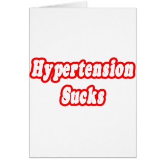 Hypertension Sucks Cards