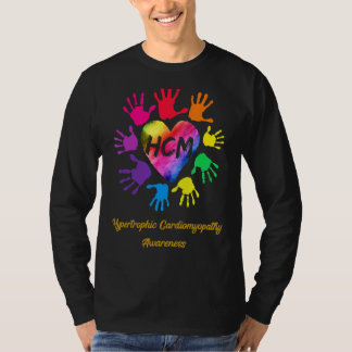 Hypertrophic Cardiomyopathy Awareness Hands T-Shirt