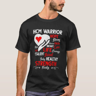 Hypertrophic Cardiomyopathy Raising Awareness HCM T-Shirt
